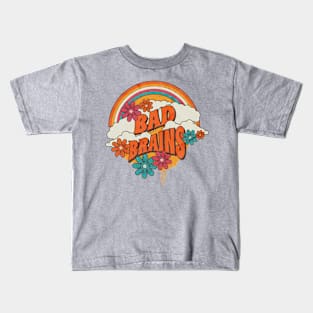 Retro Rainbow - Bad Brains Kids T-Shirt